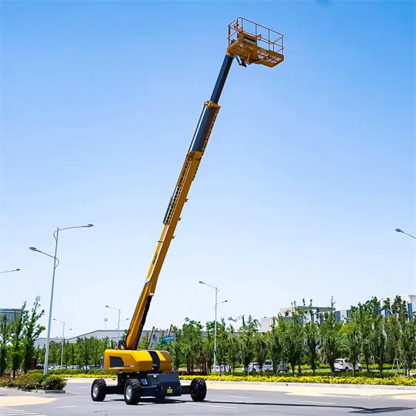 Hluav taws xob Telescopic Boom Lift